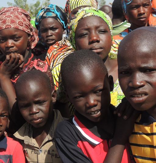niños refugiados