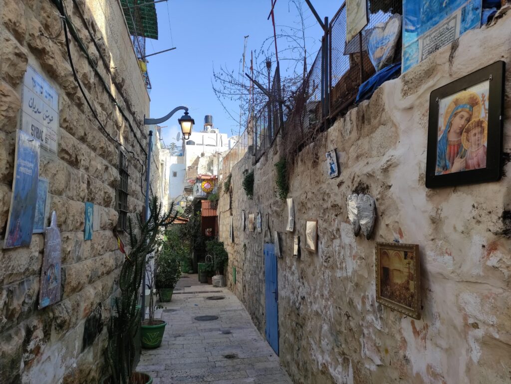 Familias cristianas en Jerusalén