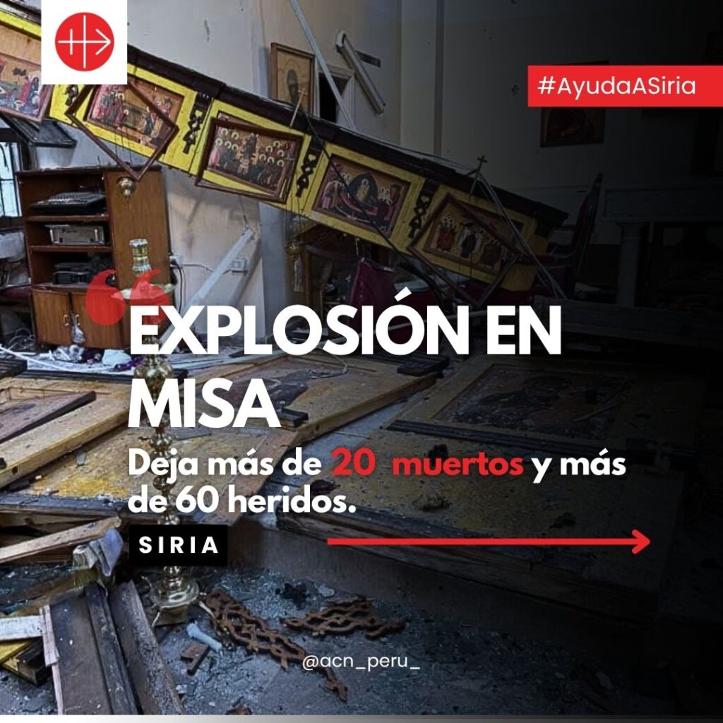 Ayuda a católicos en Siria