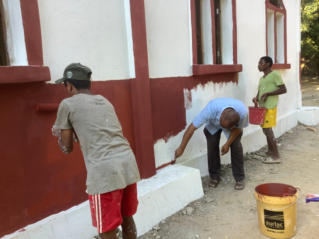 Nueva capilla en Morafeno.